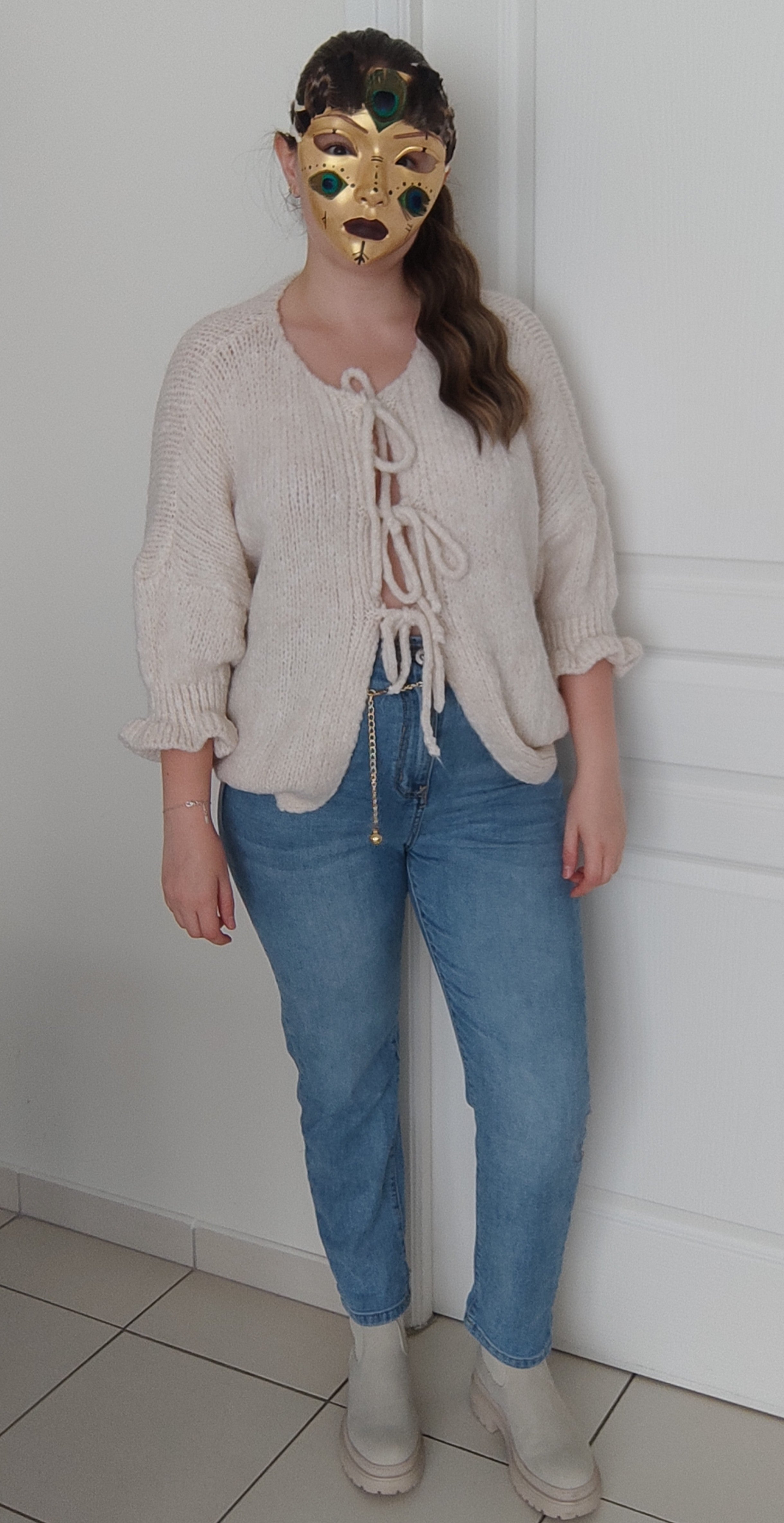 Cardigan tout doux lin